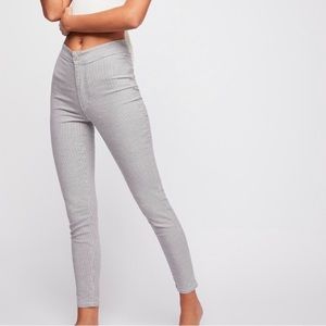 Free people | We The Free | Belle printed high rise cotton skinny pant